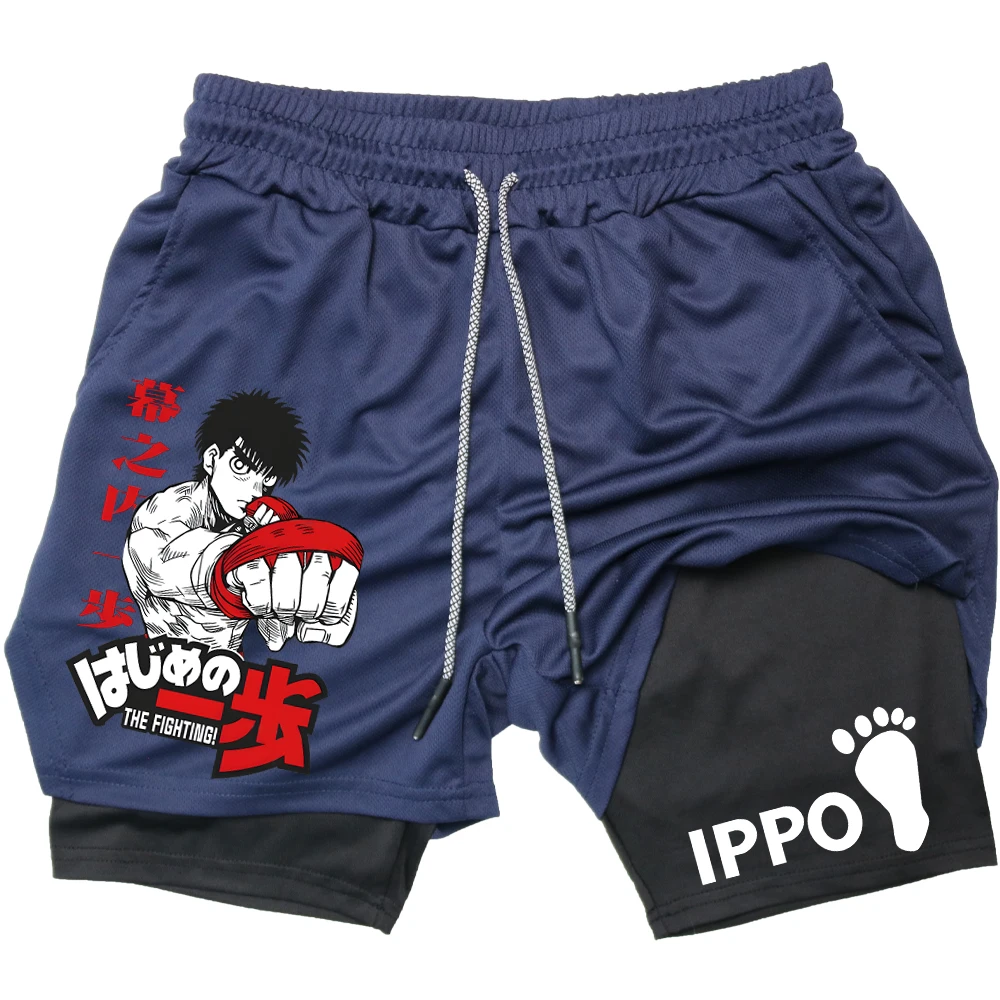 IPPO Anime Gym Shorts Men Boxi - đánh giá và giá Compression Shorts Athletes