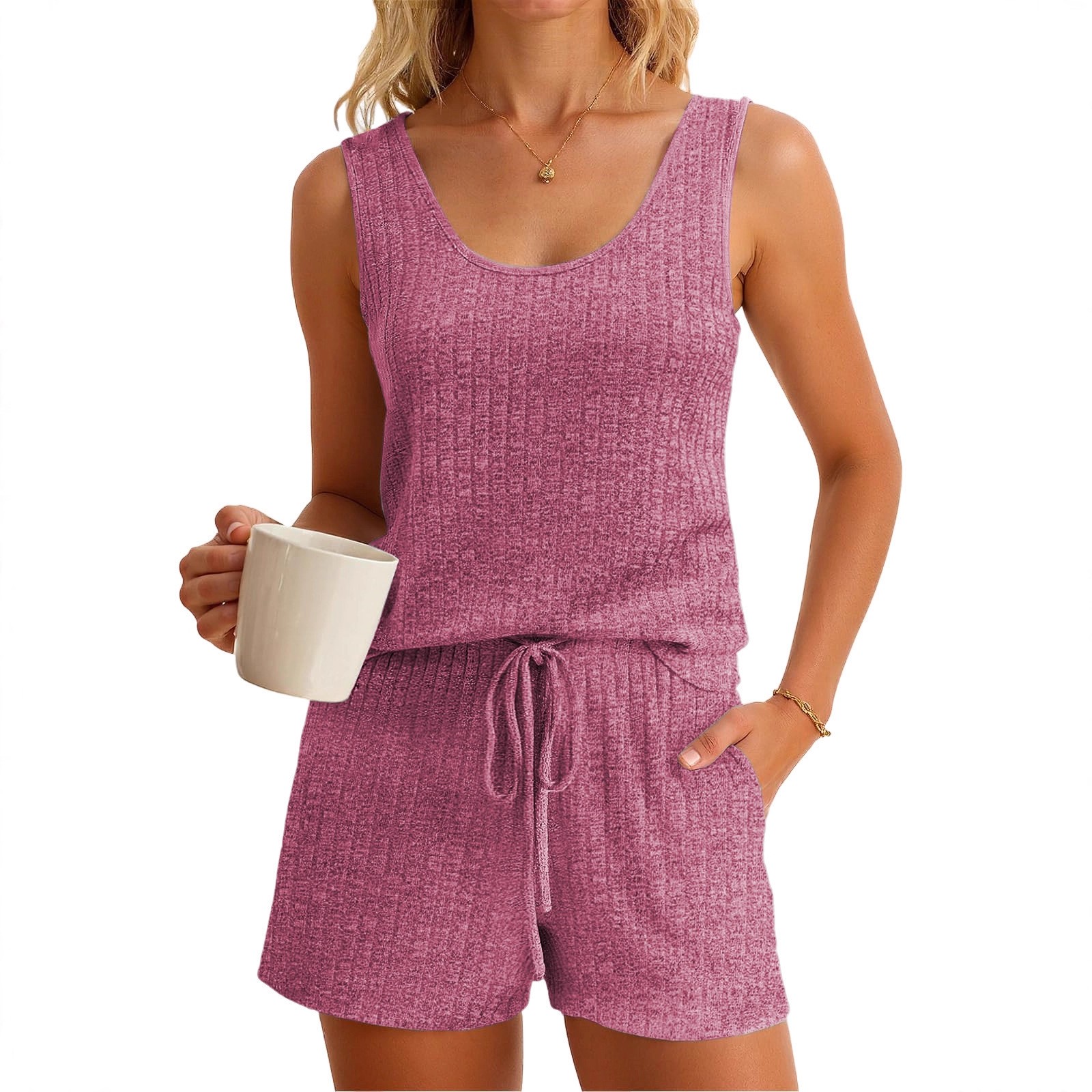 Women's Spring Summer Sleevele - đánh giá và giá Tank Top Ribbed